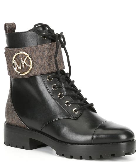 michael kors women's ankle boots brown leather|Women's Brown Ankle Boots .